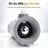 Bi cầu ABS mạ Chrome bên trong van bi uPVC Eurolife EL-VCC