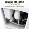 Khoang bên trong Eurolife EL-SM8062D minh họa bình chứa nước tích hợp cùng các đường ống kết nối.