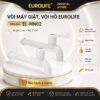 Hình đại diện bộ 2 vòi hồ nhựa ABS Eurolife EL-HN02 thân dài 215mm, ren ngoài 21mm, sử dụng van Ceramic, đầu vòi tạo bọt và bảo hành 6 tháng.