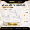Hình đại diện bộ 3 vòi hồ nhựa ABS Eurolife EL-HN02 dài 215mm, ren ngoài 21mm, van Ceramic, đầu tạo bọt và bảo hành 6 tháng.
