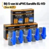Bộ 5 van bi uPVC Eurolife EL-VD27 size 27mm DN20 3/4 inch cùng hộp sản phẩm