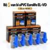 Bộ 5 van bi uPVC Eurolife EL-VD34 size 34mm DN25 1 inch