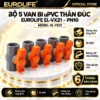 Bộ 5 van bi uPVC thân đúc Eurolife EL-VX21 dùng cho ống Ø21 mm, PN10, bảo hành 6 tháng