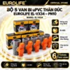 Bộ 5 van bi uPVC thân đúc Eurolife EL-VX34 Ø34 mm DN25 1 inch, PN10, bảo hành 6 tháng