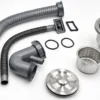 Bộ phụ kiện xả chậu rửa chén Eurolife EL-BXC04 kèm rốn Inox 304 140mm
