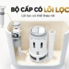 Hình minh họa bộ cấp nước trong két Eurolife EL-LUX8218 với lõi lọc được thể hiện ở trạng thái tháo rời.