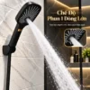 Tay sen EL-127SH-D phun một dòng nước lớn tạo bọt từ khu vực trung tâm mặt sen