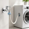 Củ sen lạnh Eurolife EL-SL109 có thể kết nối với ống cấp máy giặt, phù hợp lắp đặt tại khu giặt, ban công hoặc vị trí cần cấp nước lạnh tiện lợi.