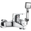 Ảnh sản phẩm củ sen nóng lạnh Eurolife EL-IRIS 01 kèm tay sen siêu tăng áp, thân đồng H61 mạ Chrome, đầu xả tạo bọt, dây sen 150cm và bảo hành chính hãng 5 năm.