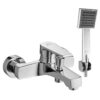 Hình đại diện sản phẩm củ sen nóng lạnh Eurolife EL-JAS 01, thân đồng H61 mạ Chrome, thiết kế vuông hiện đại, kèm tay sen siêu tăng áp và bảo hành 5 năm.