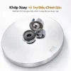 Khớp xoay phía sau đài sen Eurolife EL-DST01 hỗ trợ điều chỉnh hướng mặt sen