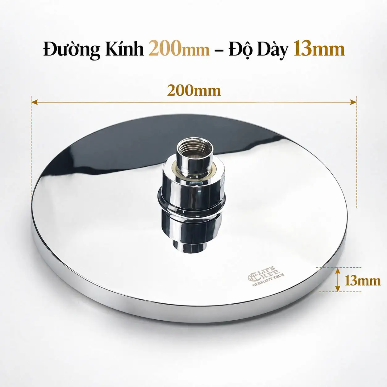Đài sen tròn Eurolife EL-DST01 đường kính 200mm và độ dày 13mm