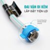 Đai vặn đi kèm dây cấp Eurolife EL-DN50 và EL-DN60 tạo điểm bám chắc, giúp xoay và siết đầu nối thuận tiện bằng tay.