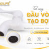 Vòi hồ Eurolife EL-VH02 được trang bị đầu tạo bọt, giúp dòng nước chảy êm hơn và hạn chế tình trạng nước bắn tung tóe khi xả trực tiếp.