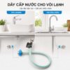 Dây cấp Eurolife EL-DN50 và EL-DN60 dùng cho vòi lavabo lạnh và vòi rửa chén lạnh, kết nối chắc chắn, lắp đặt tiện lợi.