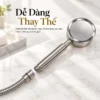 Tay sen Eurolife EL-H119 tháo khỏi dây sen minh họa khả năng thay thế với kết nối ren G1/2 21mm