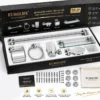 Đóng gói bộ phụ kiện phòng tắm Inox 304 Eurolife EL-P01