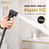 Vòi xịt Eurolife EL-X11-D tạo dòng nước tập trung, hỗ trợ xịt rửa và làm sạch khu vực phòng tắm
