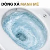 Minh họa dòng nước chuyển động trong lòng bồn cầu Eurolife EL-SM8062D khi xả.