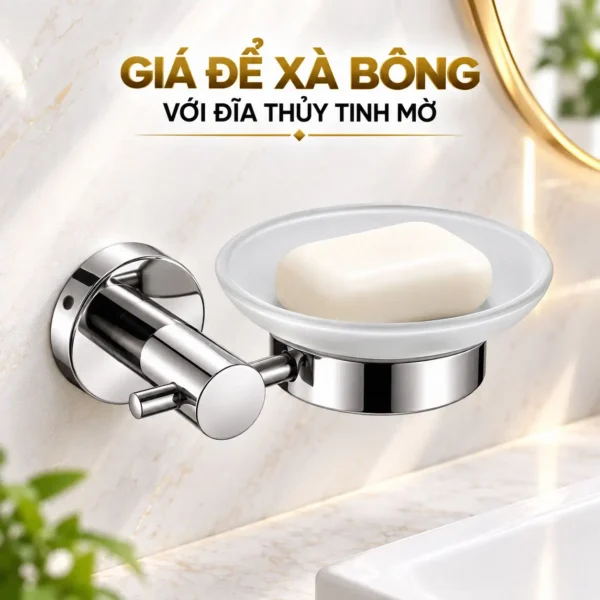 Giá để xà bông Inox SUS 304 Eurolife EL-P01