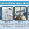 Hướng dẫn lắp đặt máy lọc nước gắn vòi Eurolife EL-LS-A15 với 4 bước đơn giản, dễ thực hiện tại nhà.