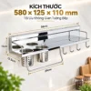 Kích thước kệ bếp Eurolife EL-K4 580 × 125 × 110 mm
