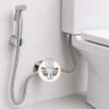 Mô phỏng lắp van T Eurolife EL-VG02 để chia nước cho két bồn cầu và vòi xịt vệ sinh, giúp tận dụng một nguồn cấp có sẵn.