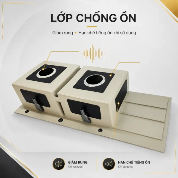 Lớp chống ồn chậu Eurolife EL-LS12050