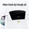 Màn hình kỹ thuật số màu đen trên EL-SM8059B hiển thị số 37, cạnh cụm núm điều khiển bên hông