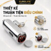 Ốc điều chỉnh lưu lượng phía sau van xả tiểu cảm ứng Eurolife EL-A105 giúp điều chỉnh lượng nước theo áp lực nguồn cấp và nhu cầu sử dụng.