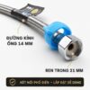Dây cấp Eurolife EL-DI50, EL-DI60 có đường kính ống 14mm và đầu ren trong 21mm, hỗ trợ kết nối với nhiều thiết bị cấp nước dân dụng tương thích.