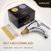 Quy cách đóng gói vòi lavabo thân cao Eurolife EL-LL117 gồm hộp sản phẩm và phiếu bảo hành