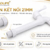 Vòi hồ Eurolife EL-VH02 sử dụng ren kết nối ngoài 21mm, phù hợp với đầu chờ và phụ kiện có kích thước tương ứng.