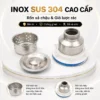Rốn xả và giỏ lọc rác SUS 304 chậu Eurolife EL-C8