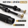 Cấu tạo dây vòi xịt Eurolife EL-X11-D gồm ruột EPDM dẻo và lớp bố dù gia cường