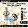 Ruột vòi nước lạnh Ceramic Eurolife EL-VIC26 thân vỏ và trục Inox SUS 304 bảo hành 2 năm