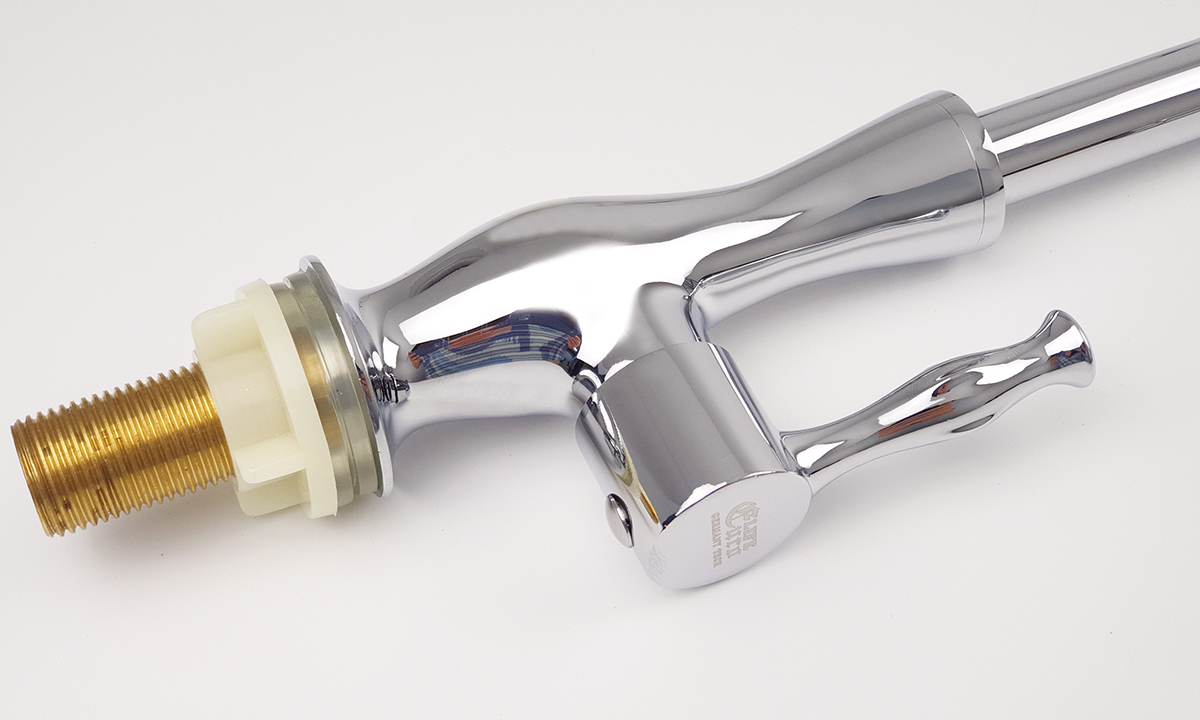 Tay gạt vòi rửa chén lạnh Eurolife EL-RC03 kết hợp van Ceramic, hỗ trợ đóng mở nhẹ và kiểm soát nước ổn định khi sử dụng.