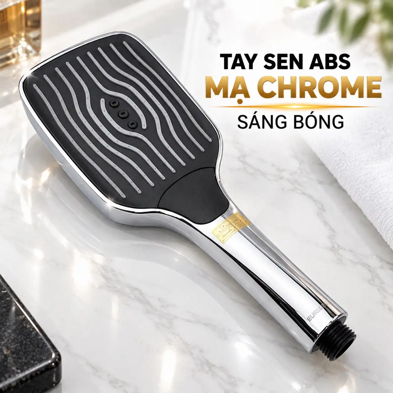 Tay sen ABS mạ Chrome sáng bóng Eurolife EL-125SH-T