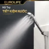Tay sen Eurolife EL-H120 phun nước tập trung hỗ trợ tiết kiệm nước khi sử dụng