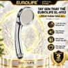 Tay sen thay thế Eurolife EL-H112 Phun thẳng tăng áp, ABS mạ Chrome, ren ngoài G1/2” 21mm
