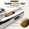 Mặt cắt thân hợp kim đồng H61 của van xả tiểu cảm ứng Eurolife EL-A105, hoàn thiện lớp mạ Chrome và sử dụng vật liệu đồng theo hồ sơ Eurolife.