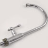 Thân vòi rửa chén Eurolife EL-RC02 mạ Chrome sáng bóng, thiết kế chắc chắn, dễ lắp đặt và phù hợp dùng trong bếp gia đình.