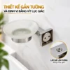 Thiết kế bát vuông gắn tường bằng vít lục giác Eurolife EL-P02