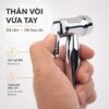 Tay xịt Eurolife EL-X06 có thân dài vừa tay và tay gạt dễ thao tác khi sử dụng bằng một tay.