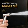 Tay xịt vệ sinh Eurolife EL-H-X05 tạo chùm tia nước tập trung và mạnh mẽ, hỗ trợ làm sạch bồn cầu và phòng tắm.