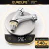 Trọng lượng vòi lavabo Eurolife EL-LL119 là 548 g
