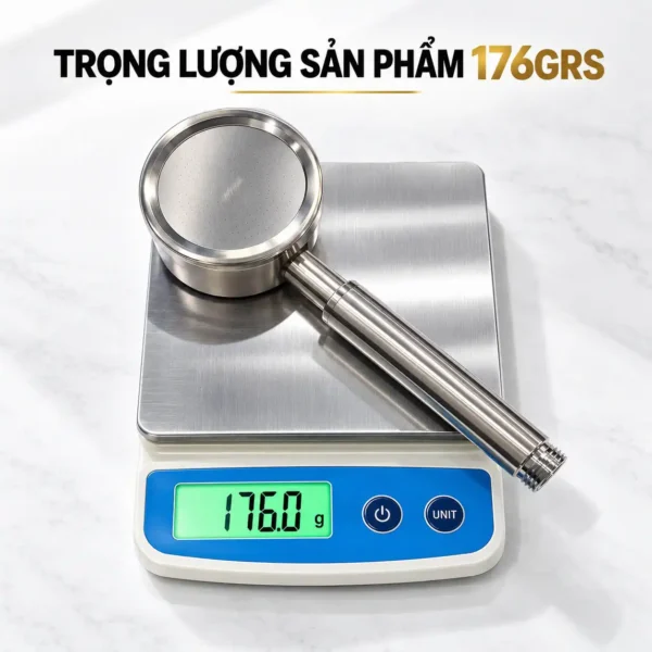 Tay sen thay thế Inox SUS 304 Eurolife EL-H119 trên cân điện tử với trọng lượng 176g