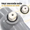 Trục ABS và hệ gioăng làm kín bên trong van bi Eurolife EL-VD