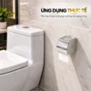 Hộp đựng giấy vệ sinh Eurolife EL-P06-4 lắp đặt trong phòng tắm