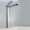 Vòi lavabo nóng lạnh Eurolife EL-HAVENT 03 cao 30cm, thân vuông, lắp đẹp với chậu lavabo dương bàn, lavabo nổi cao.